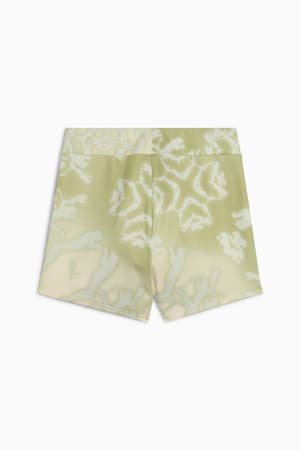 DARE TO All-Over Print 3" Tights Women, Pistachio Green-AOP, extralarge-GBR